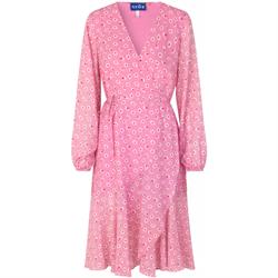 Cras kjole - Helenecras Wrap Dress, Pink Marquerite